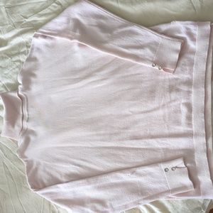 🛍️Zara Girl's Knit Lightweight Turtleneck Sweater - Light Pink